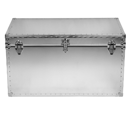 Fit Everything Steel Trunk  USA Made Smooth or Embossed