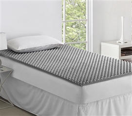 Classic Foam Dorm Bedding Topper - Nighttime Gray