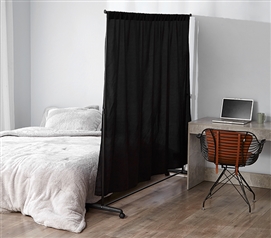 Dont Look At Me  Privacy Room Divider  Basics Extendable  Black Frame