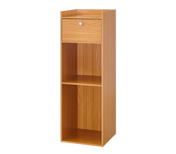 Yak About It Extra Tall Bookcase Table - Beech