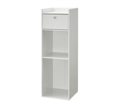 Yak About It?? Extra Tall Bookcase Table - White
