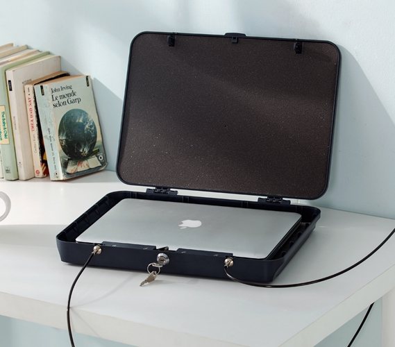 Iron Brick Safe (PC or MAC Capable) - Portable Laptop/Tablet Safe