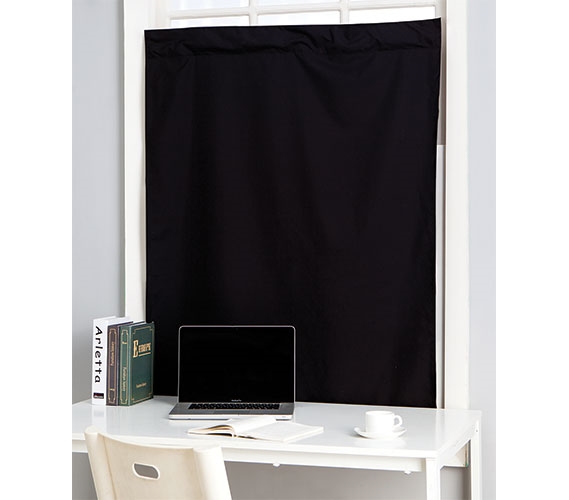 The Suction Cup Blackout Curtain - For Windows