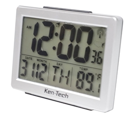 Atomic LCD Dorm Alarm Clock With Temperature