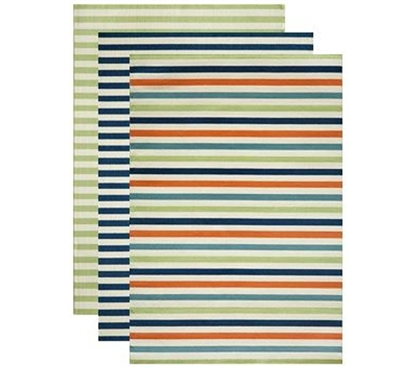 Simple Stripe Dorm Rug Dorm Products College Essentials Rugs For Dorms ...