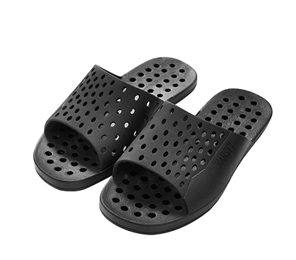  Shower Shoes Women Non Slip Men Shower Slippers College Dorm  Room Essentials for Girls Kids Shower Sandals Swimming Water Shoe  (Black,EU36-37)