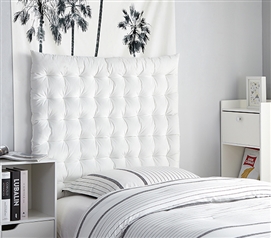 Stylish Dorm Room Headboards for Twin Extra Long Bedding One of a 