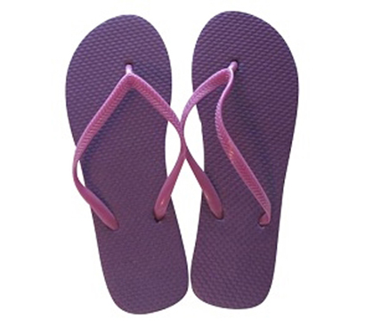 Purply Purple/Zebra Spots - Shower Sandals - 2 Pack - Dorm Accessories ...